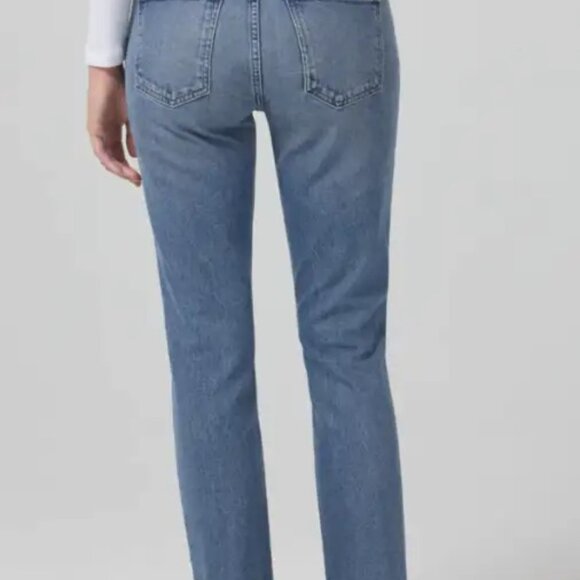 Citizens of Humanity Charlotte High Rise Crop Straight Jeans - Size 25 - Picture 7 of 8